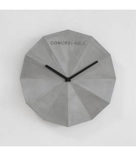 Reloj de pared en hormigón modelo Iceberg
